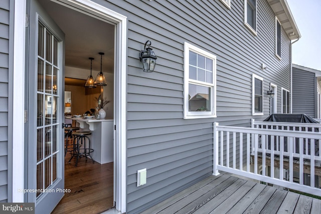 127 Beech Tree Ct, Annville, PA 17003 - deck with area for grilling