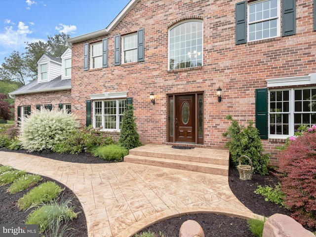13148 Isle Of Mann Way, Highland, MD 20777 - property entrance featuring brick siding