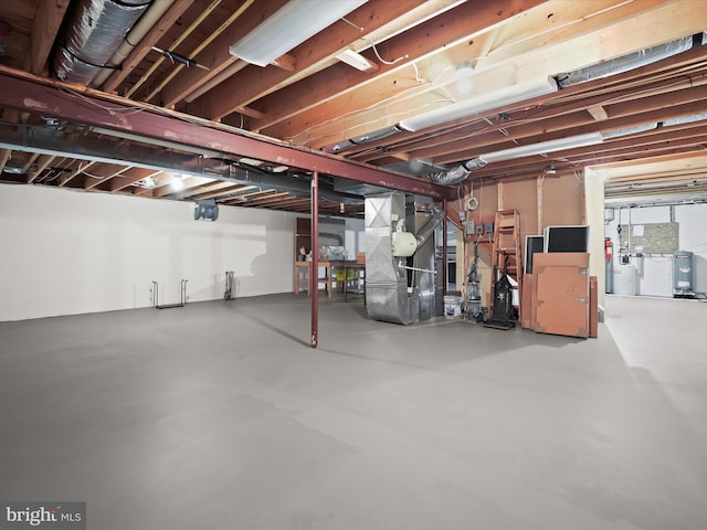 13148 Isle Of Mann Way, Highland, MD 20777 - unfinished below grade area featuring heating unit