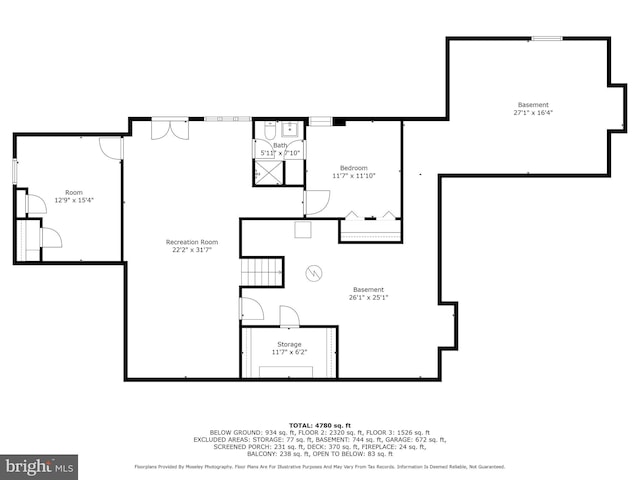 6530 Heather Brook Ct, Mclean, VA 22101 - floor plan
