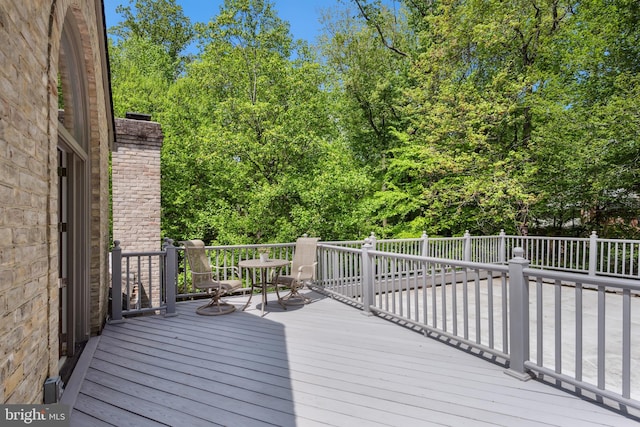 6530 Heather Brook Ct, Mclean, VA 22101 - view of deck