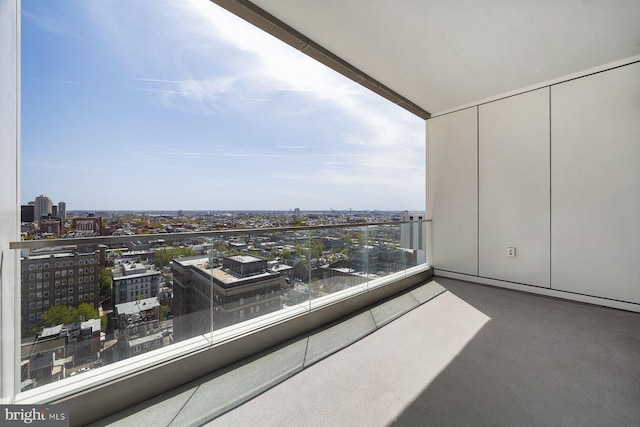 301 S Broad St Unit 1901-2, Philadelphia, PA 19107 - balcony featuring a view of city