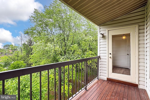 9552 Cannoneer Ct Unit 403, Manassas, VA 20110 - view of balcony