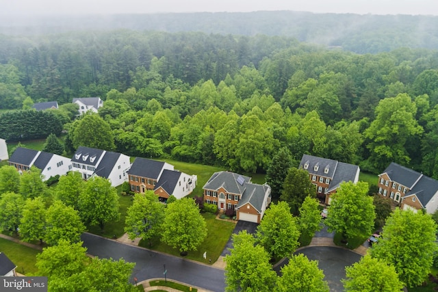 11373 Bishops Gate Ln, Laurel, MD 20723 - aerial view of residential area featuring a forest