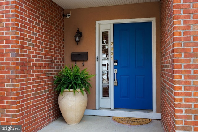 2331 Cambridge Walk, Baltimore, MD 21224 - entrance to property featuring brick siding and stucco siding