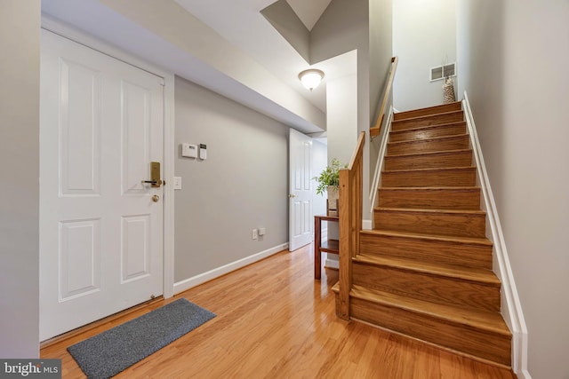 2331 Cambridge Walk, Baltimore, MD 21224 - interior space featuring baseboards, wood finished floors, and visible vents