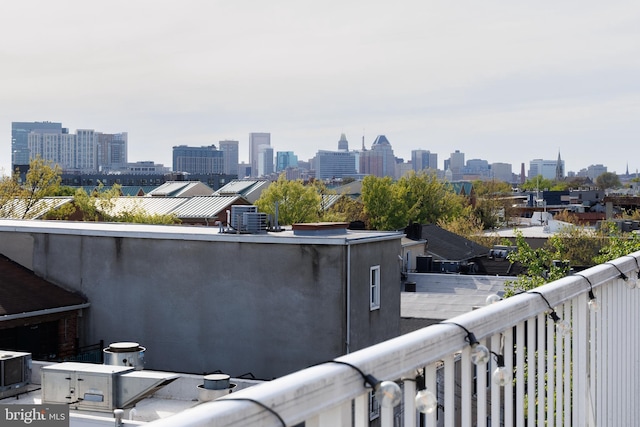 2331 Cambridge Walk, Baltimore, MD 21224 - balcony with a view of city