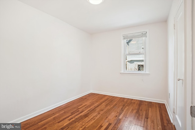 6813 Chestnut Ave, Falls Church, VA 22042 - unfurnished room with hardwood / wood-style floors and baseboards