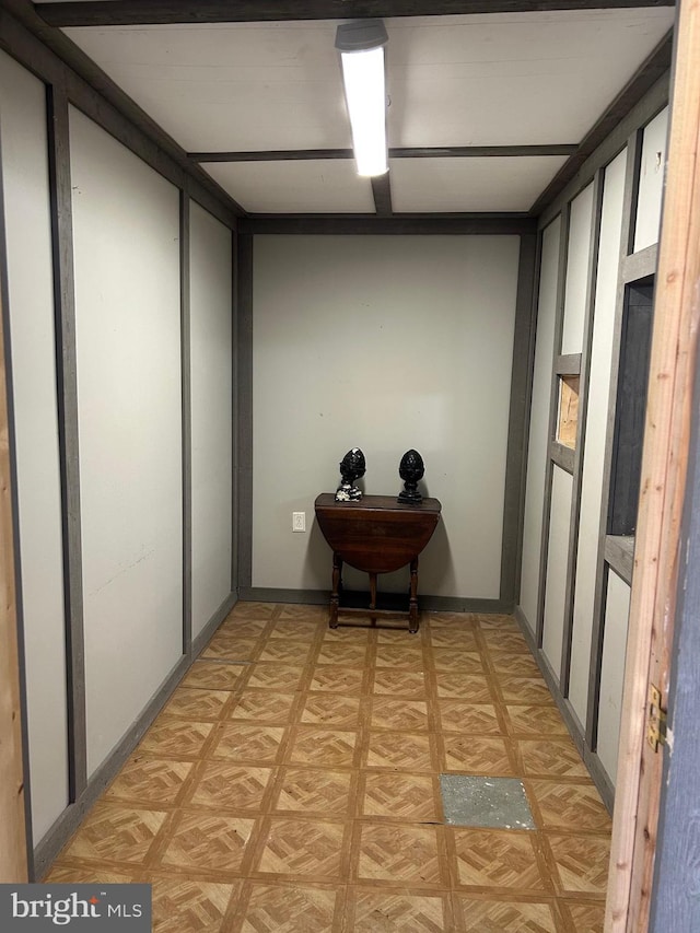 6813 Chestnut Ave, Falls Church, VA 22042 - corridor featuring light floors