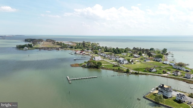 2508 Old House Point Rd, Fishing Creek, MD 21634 - bird's eye view with a water view
