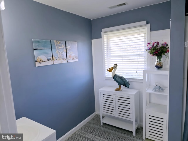2508 Old House Point Rd, Fishing Creek, MD 21634 - interior space featuring visible vents and baseboards