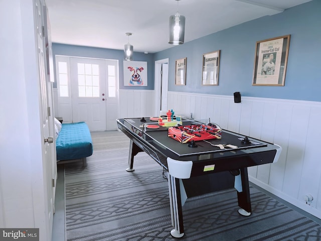 2508 Old House Point Rd, Fishing Creek, MD 21634 - game room featuring wainscoting