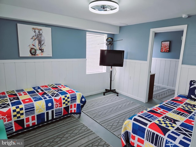2508 Old House Point Rd, Fishing Creek, MD 21634 - bedroom with wainscoting