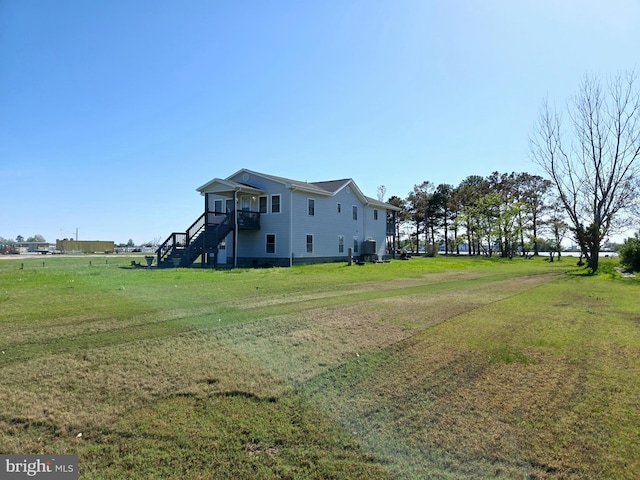 2508 Old House Point Rd, Fishing Creek, MD 21634 - exterior space featuring stairs