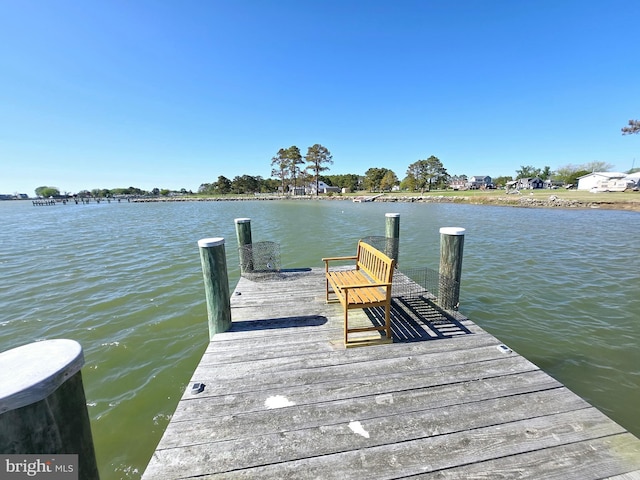 2508 Old House Point Rd, Fishing Creek, MD 21634 - dock area with a water view