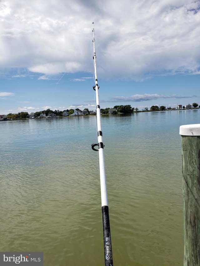 2508 Old House Point Rd, Fishing Creek, MD 21634 - dock area featuring a water view