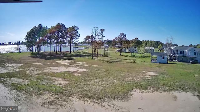 2508 Old House Point Rd, Fishing Creek, MD 21634 - view of yard with a water view