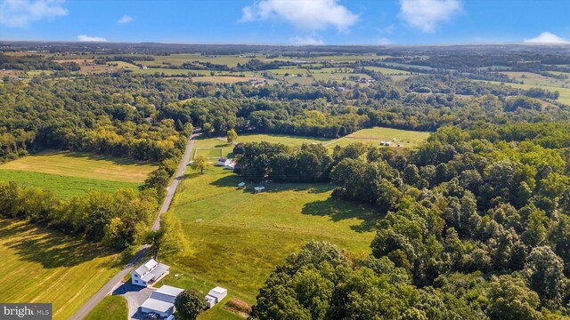 12836 Hessong Bridge Rd, Thurmont, MD 21788 - bird's eye view with a rural view
