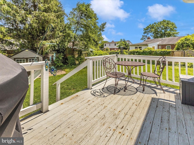 507 Kerwin Ct, Silver Spring, MD 20901 - view of wooden deck