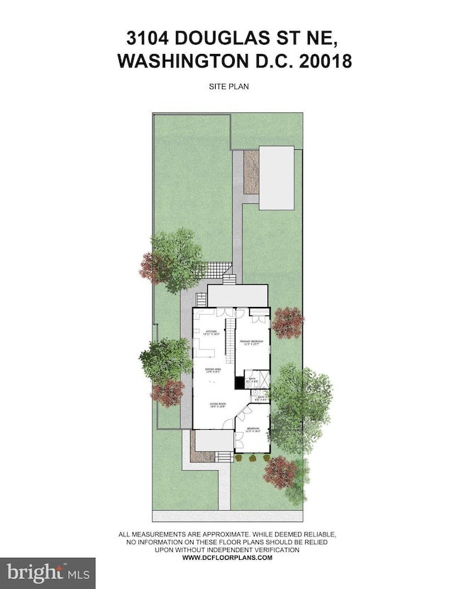 3104 Douglas St NE, Washington, DC 20018 - property floor plan