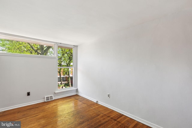18 University Mews, Philadelphia, PA 19104 - spare room with baseboards, wood finished floors, and visible vents