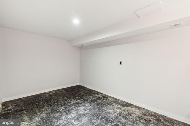 18 University Mews, Philadelphia, PA 19104 - spare room with visible vents, recessed lighting, baseboards, and dark floors