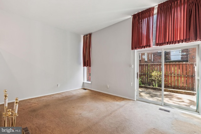 18 University Mews, Philadelphia, PA 19104 - carpeted empty room with visible vents, baseboards, and a healthy amount of sunlight