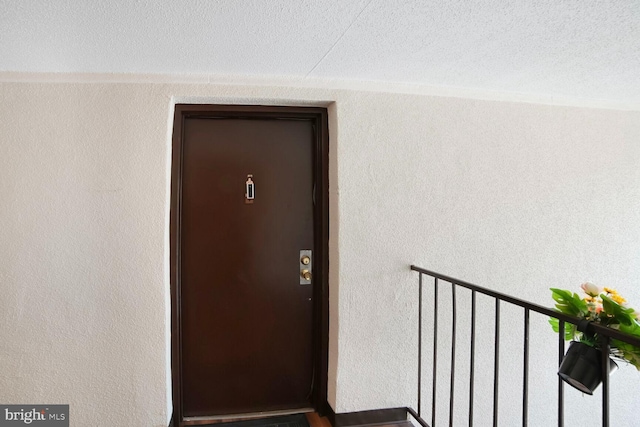 view of exterior entry