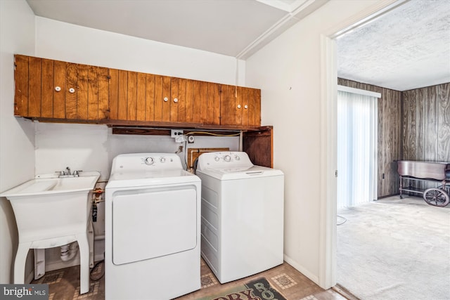 107 Bonnie View Rd, Glen Burnie, MD 21060 - washroom featuring cabinet space and independent washer and dryer