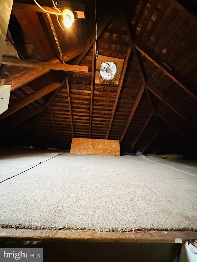 241 Ardmore Ave, Upper Darby, PA 19082 - view of unfinished attic