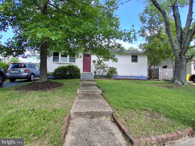 229 Old Line Ave, Laurel, MD 20724 - view of property hidden behind natural elements with entry steps