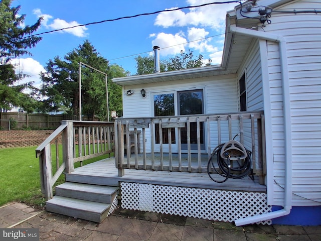 229 Old Line Ave, Laurel, MD 20724 - view of deck