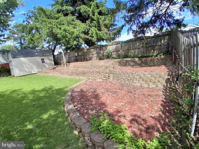 229 Old Line Ave, Laurel, MD 20724 - view of yard featuring an outdoor structure
