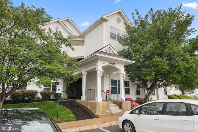 view of front of house