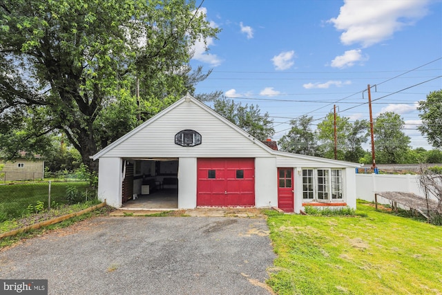5218 Arbutus Ave, Baltimore, MD 21227 - view of detached garage