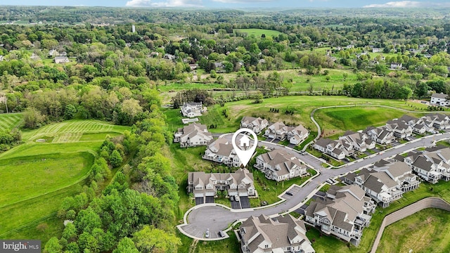 207 Reid Way, West Chester, PA 19382 - bird's eye view featuring a residential view