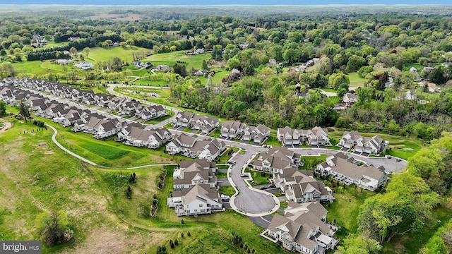 207 Reid Way, West Chester, PA 19382 - bird's eye view with a residential view