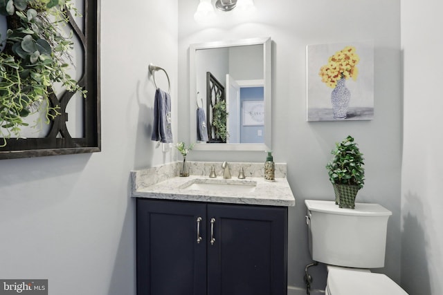 207 Reid Way, West Chester, PA 19382 - bathroom featuring vanity and toilet