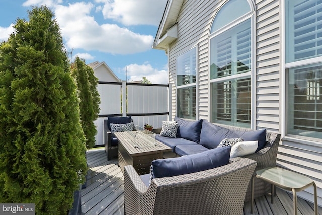 207 Reid Way, West Chester, PA 19382 - deck with an outdoor hangout area