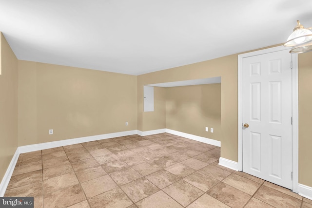 1007 Madison Ct, Annapolis, MD 21403 - spare room with baseboards and light stone finish flooring