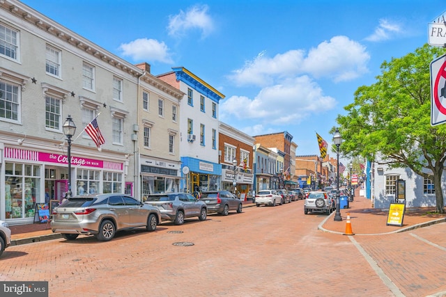 1007 Madison Ct, Annapolis, MD 21403 - view of decorative street featuring street lighting, curbs, and sidewalks
