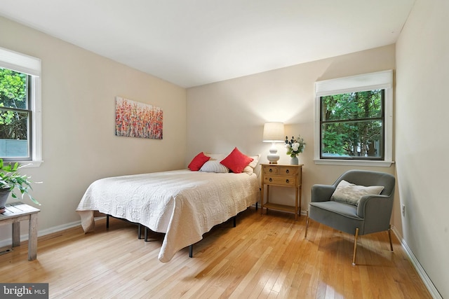 206 Barroll Dr, Chestertown, MD 21620 - bedroom featuring light wood-type flooring and multiple windows