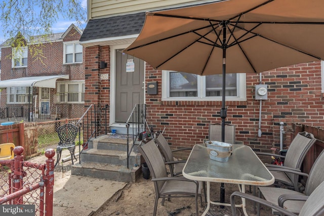3526 Welsh Rd, Philadelphia, PA 19136 - view of patio / terrace featuring fence and outdoor dining area