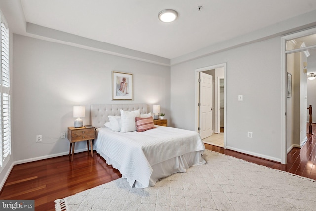 1617 Potomac Greens Dr Unit A, Alexandria, VA 22314 - bedroom featuring wood finished floors and baseboards