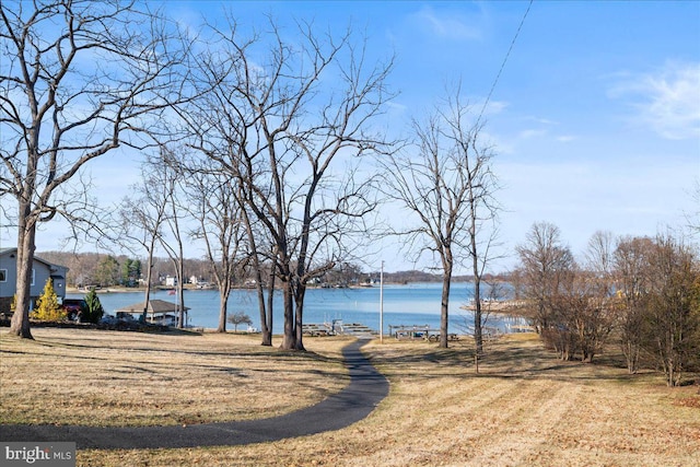 property view of water