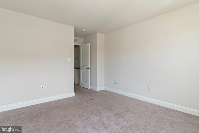4507 Shakespeare Cir, White Plains, MD 20695 - empty room with baseboards, visible vents, and light colored carpet