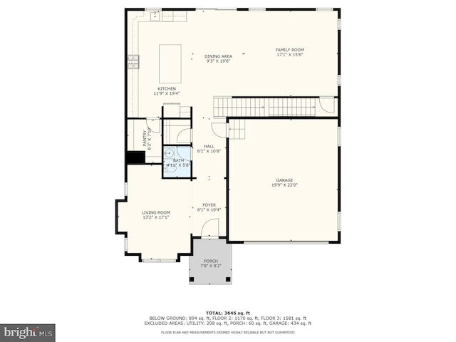 4507 Shakespeare Cir, White Plains, MD 20695 - view of layout