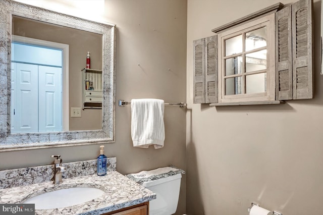 9208 Homestretch Ct, Laurel, MD 20723 - half bathroom with vanity and toilet