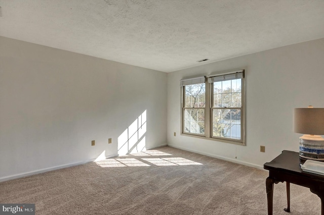 9208 Homestretch Ct, Laurel, MD 20723 - interior space with visible vents, a textured ceiling, and baseboards