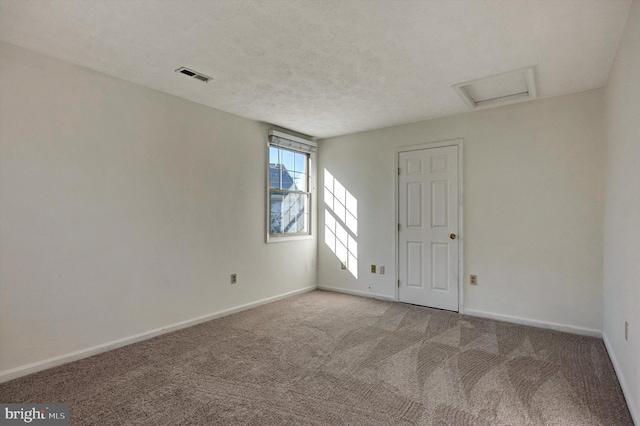 9208 Homestretch Ct, Laurel, MD 20723 - carpeted spare room featuring visible vents, attic access, and baseboards
